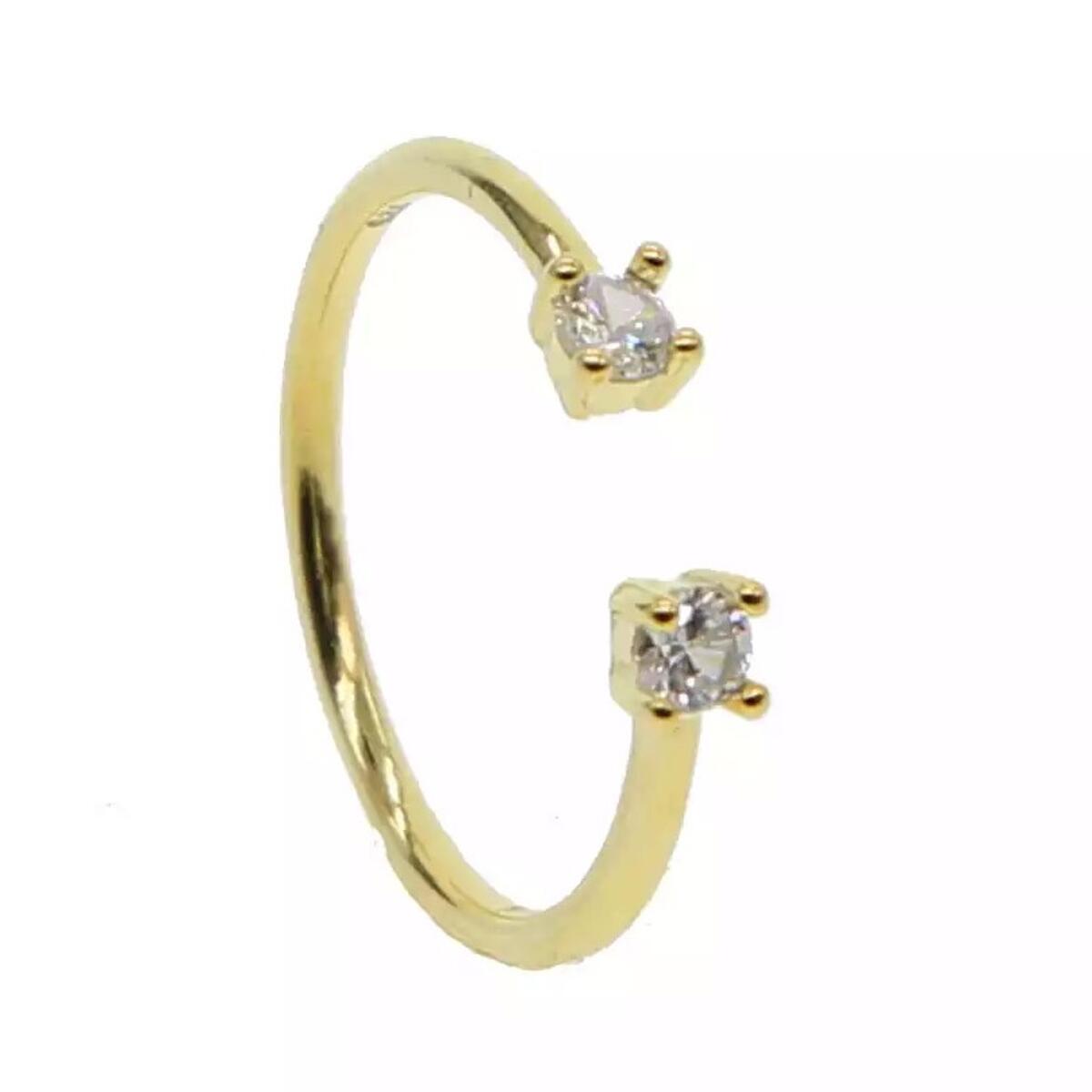 Fancy Zirkonia Ring Gold R5575D