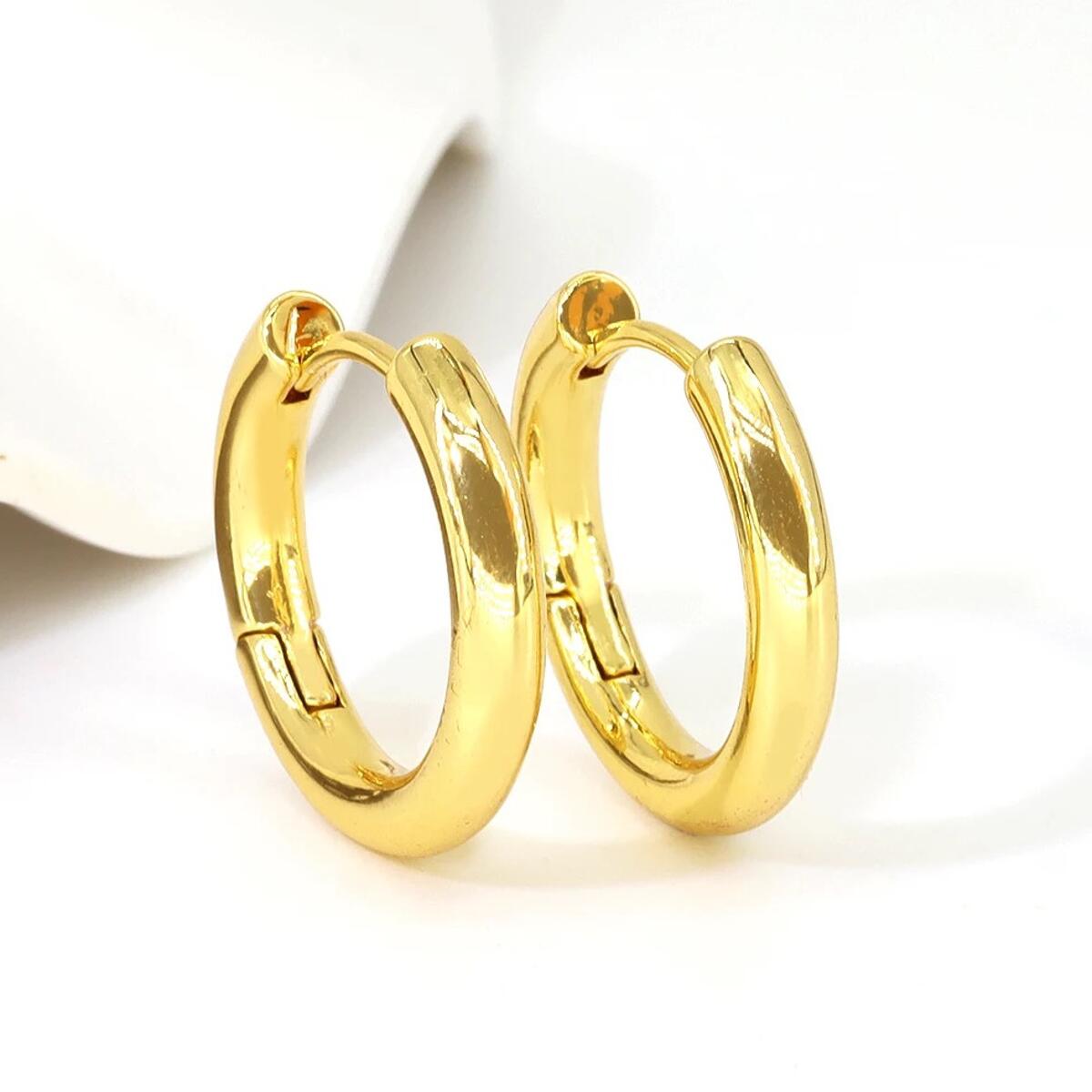 Simple Elegance Ohrringe Gold O6155D