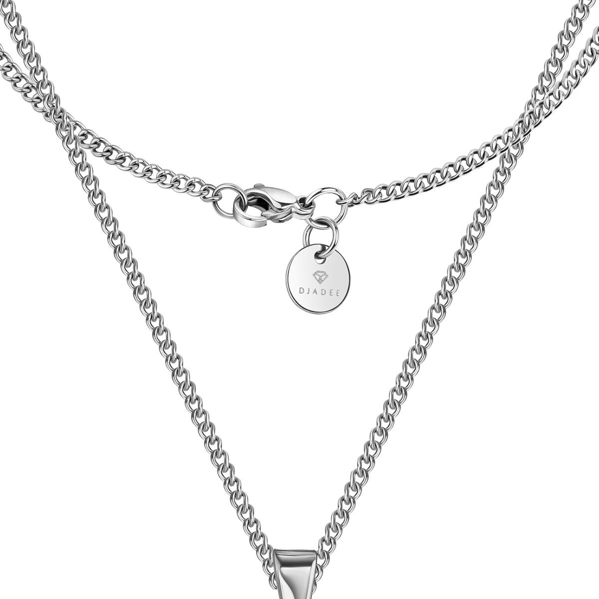 Safety Cross Kette Silber K6149D