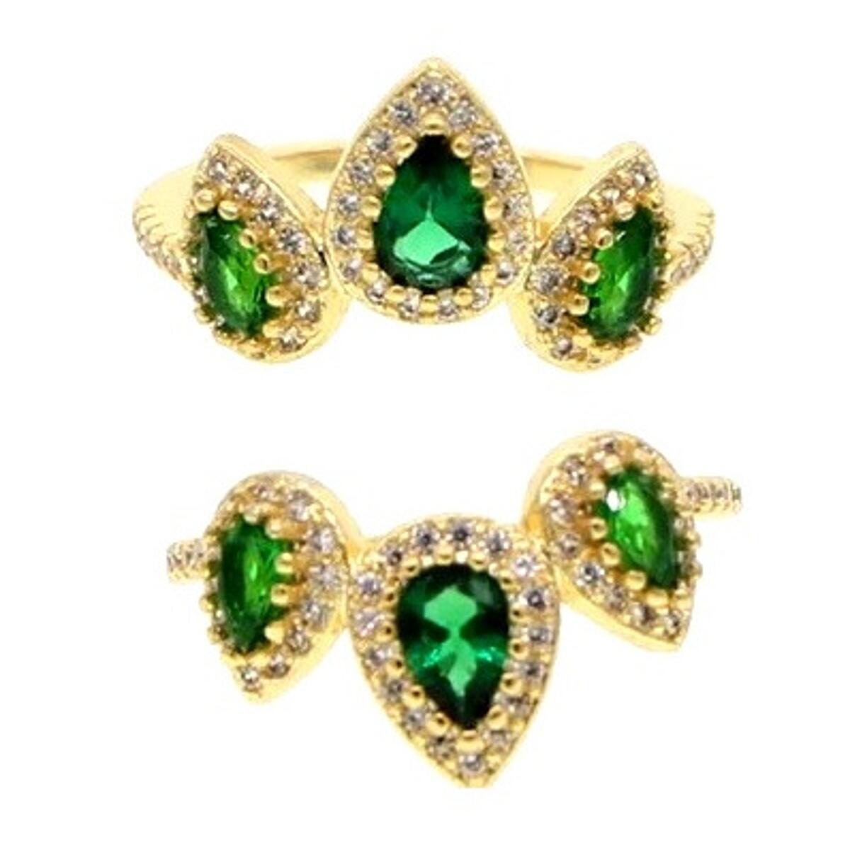 Smaragd Ring Gold R5585D