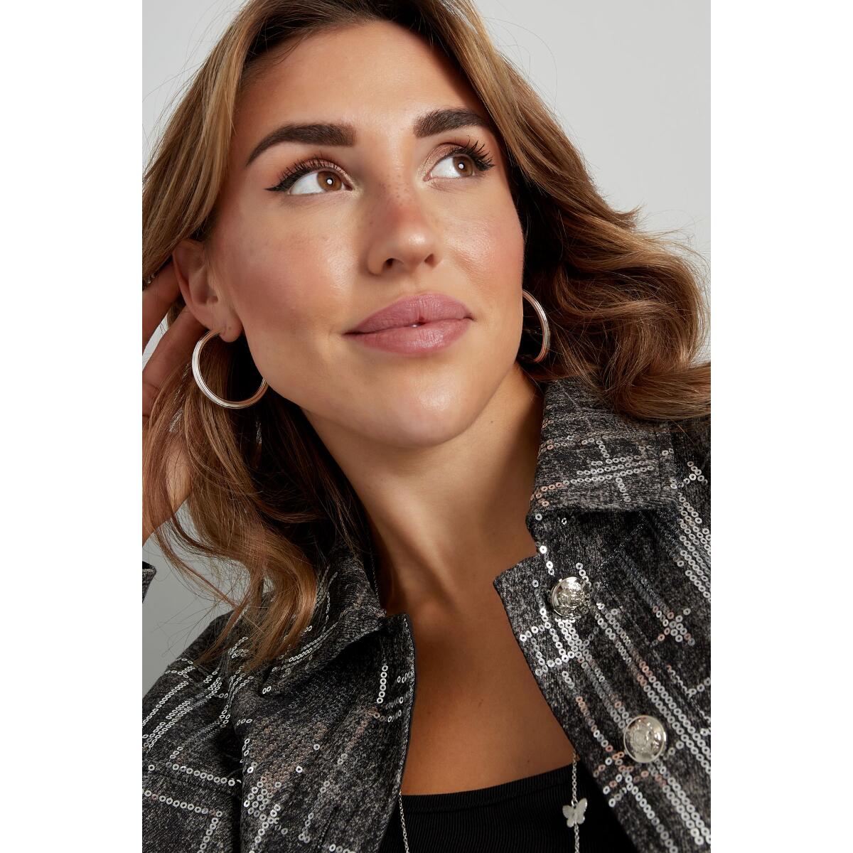 Textured Hoops O6306D