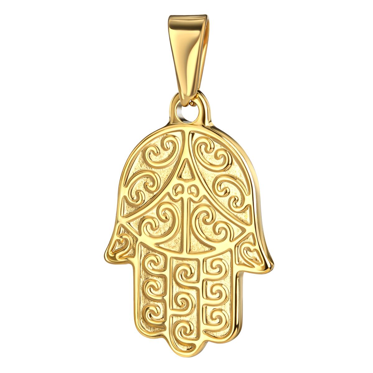 Hamsa Kette Gold K6126D