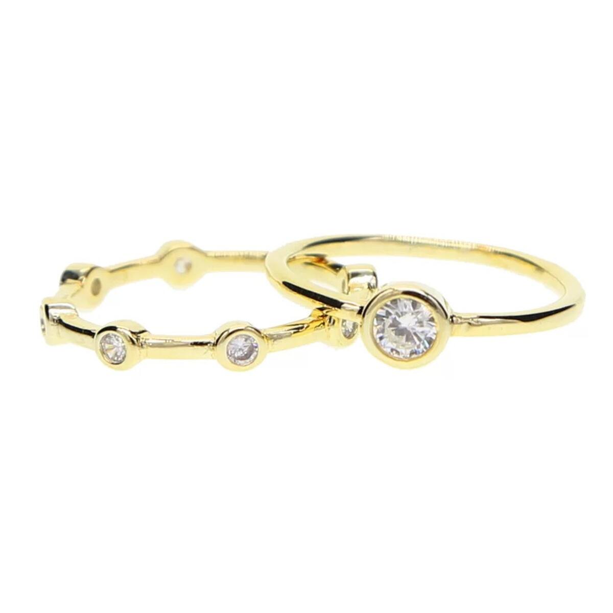 Double Beauty Ring Gold R5579D