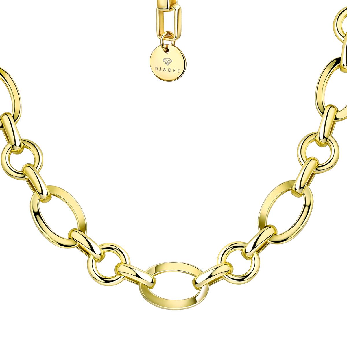 Shiny Circles Kette Gold K6164D