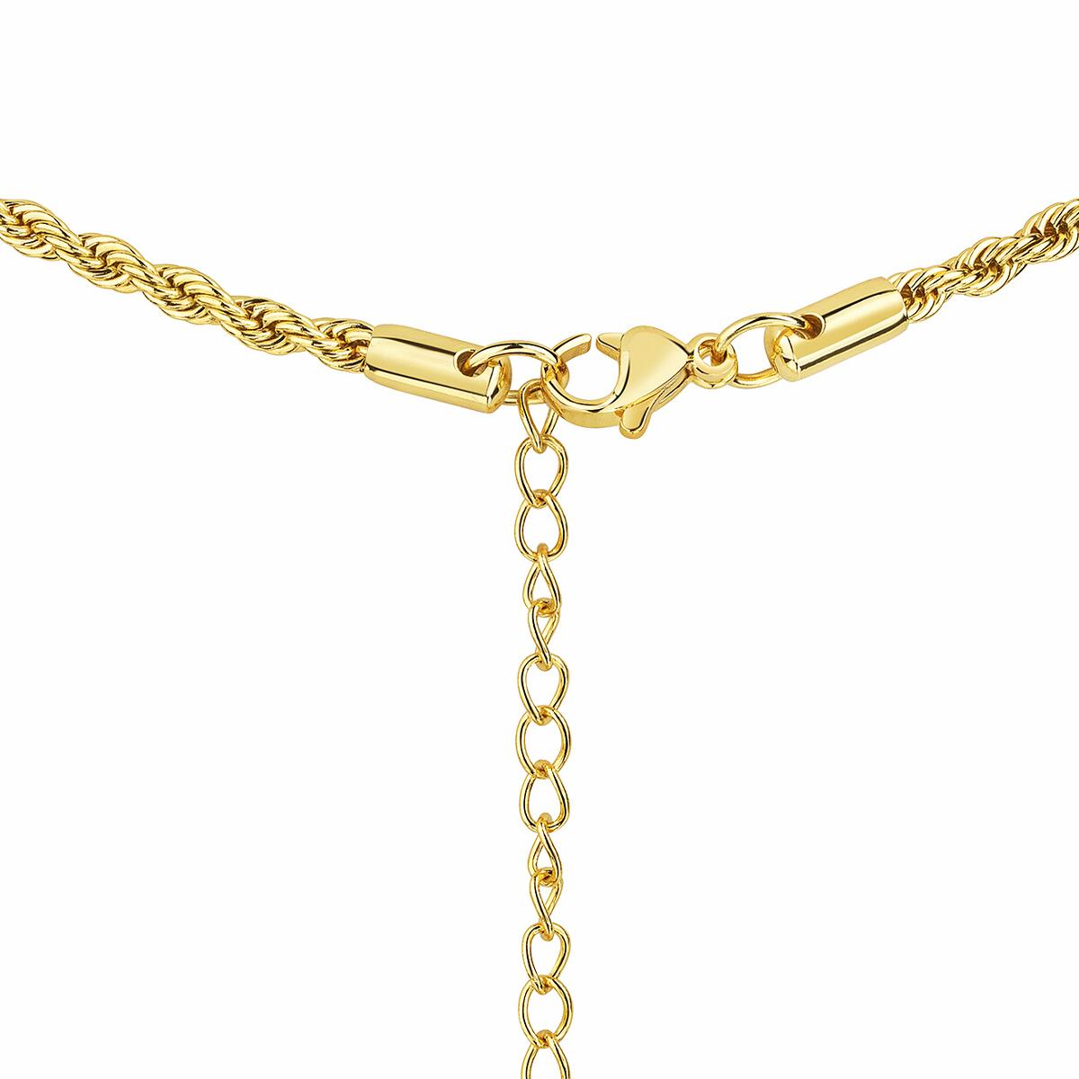 Rope Statement Kette Gold K3402D