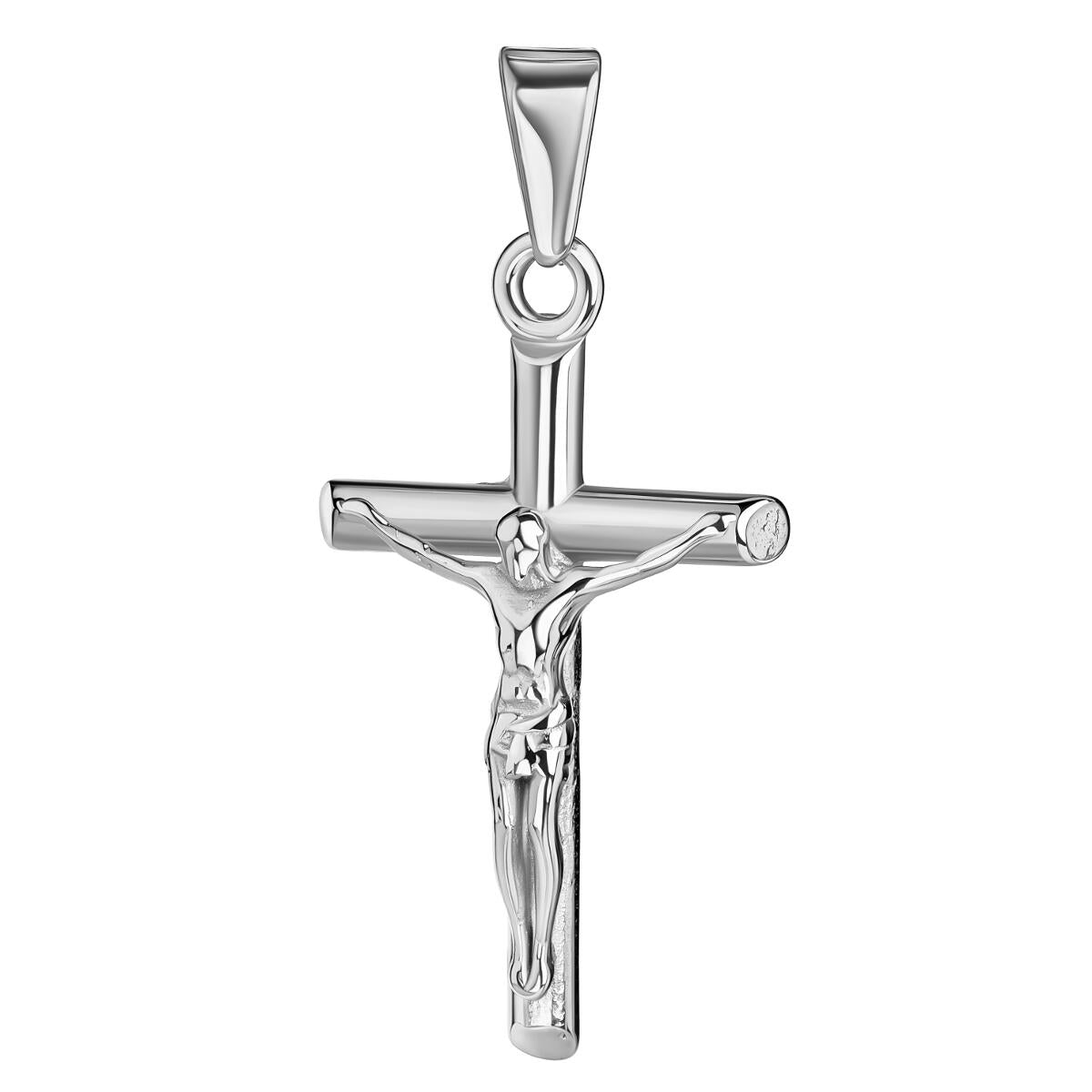 Safety Cross Kette Silber K6149D