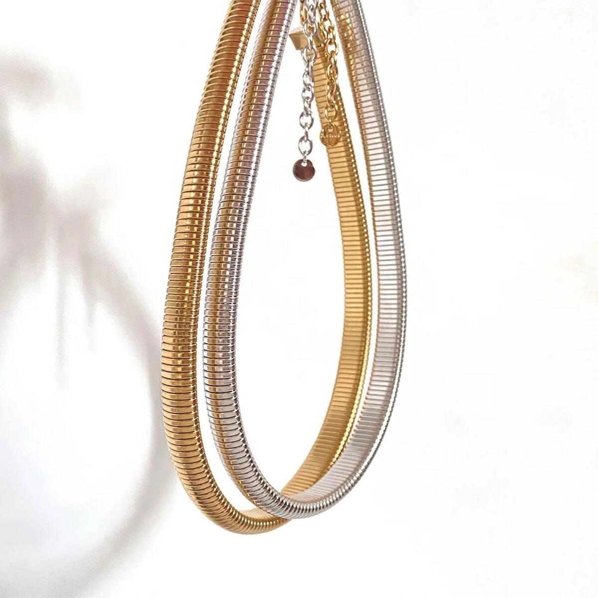 Ocean Rope Kette Gold Silber K6288D