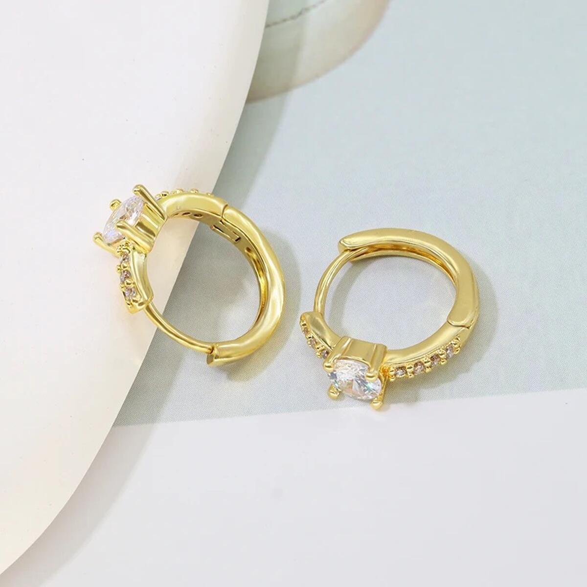 Shimmer Stones Ohrringe Gold O6184D