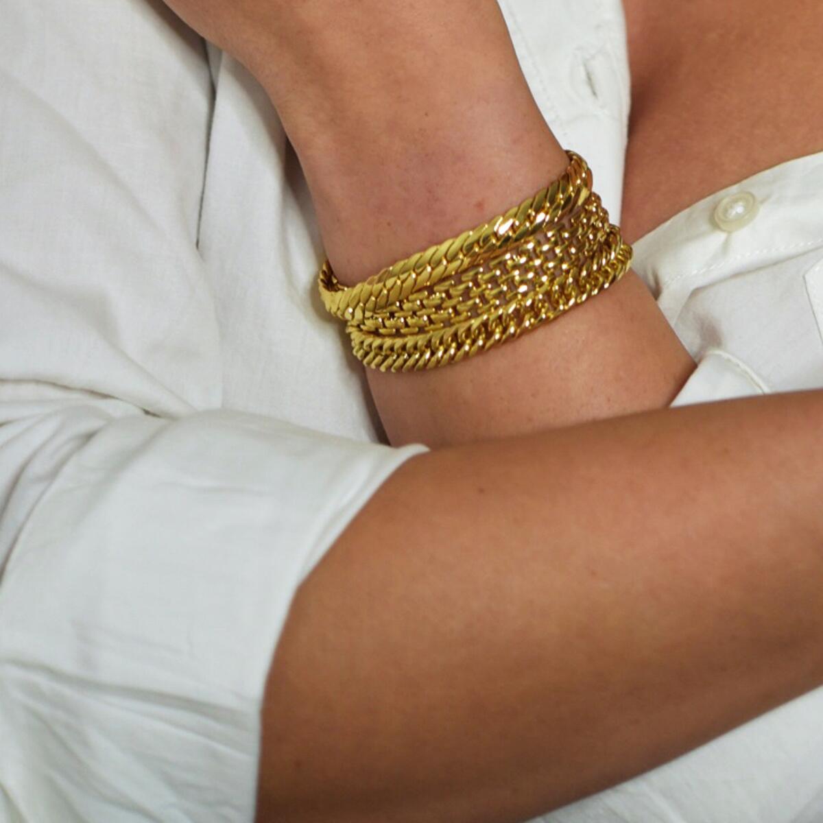 Elegance Armband Gold B6061D