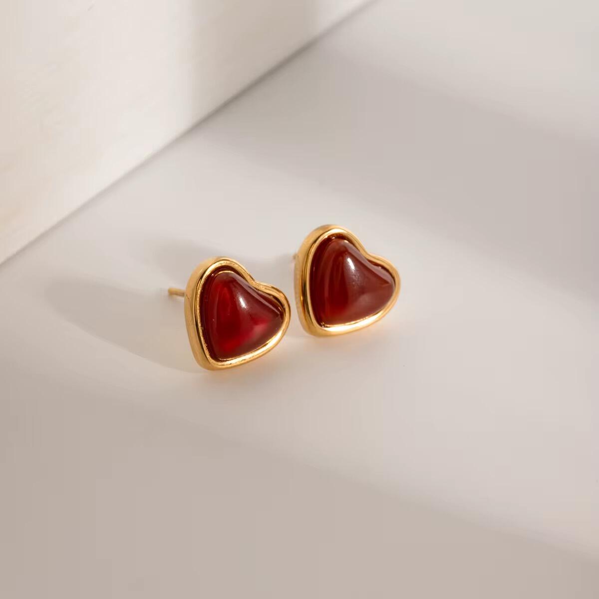 Lovely Heart Ohrringe Gold O6342D