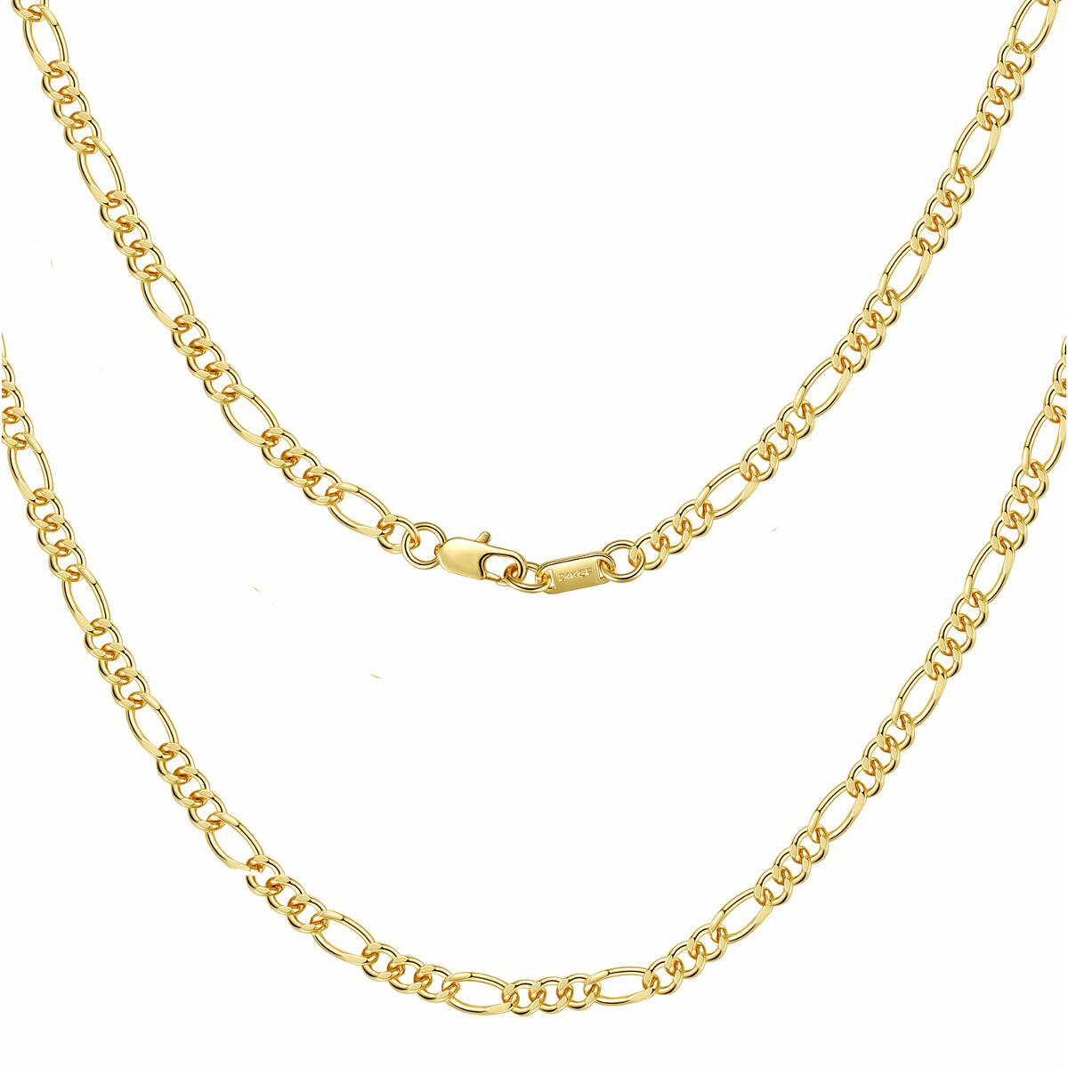 Figaro Kette Gold K6077D