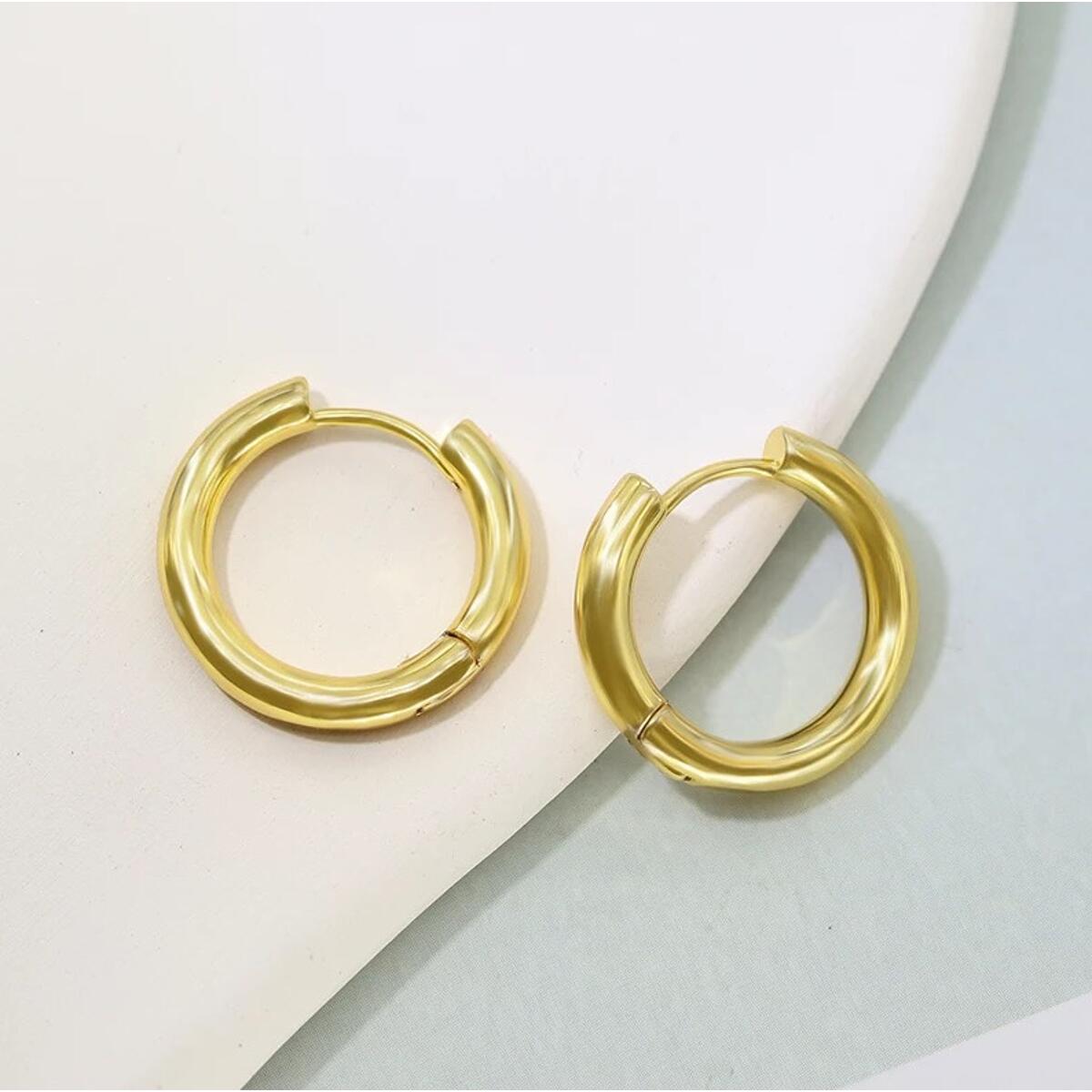 Simple Elegance Ohrringe Gold O6155D