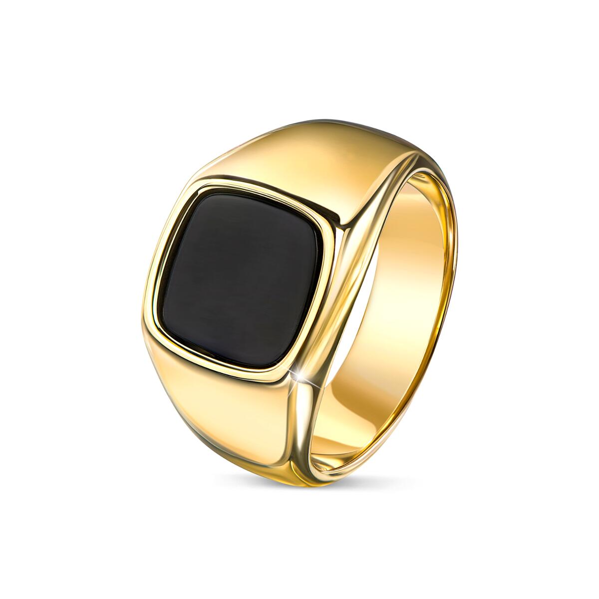 Esther Onyx Ring Gold R6046D