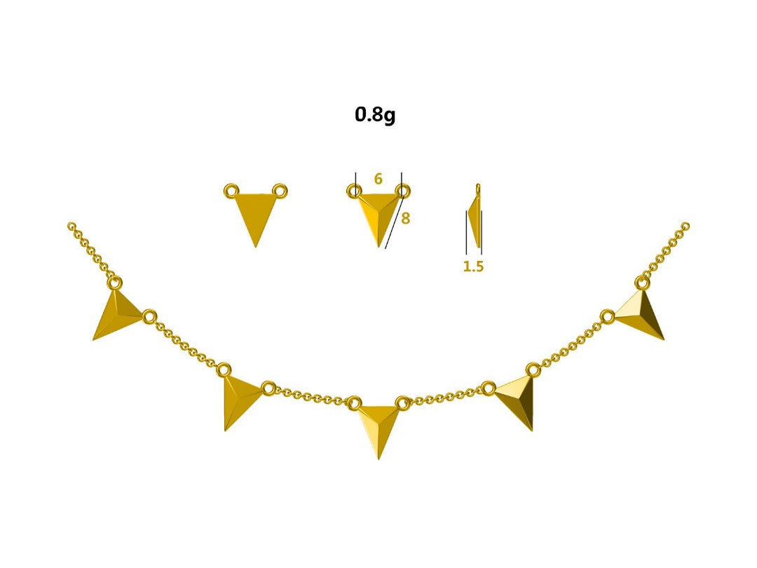 Cleopatra Halskette Gold K6022D